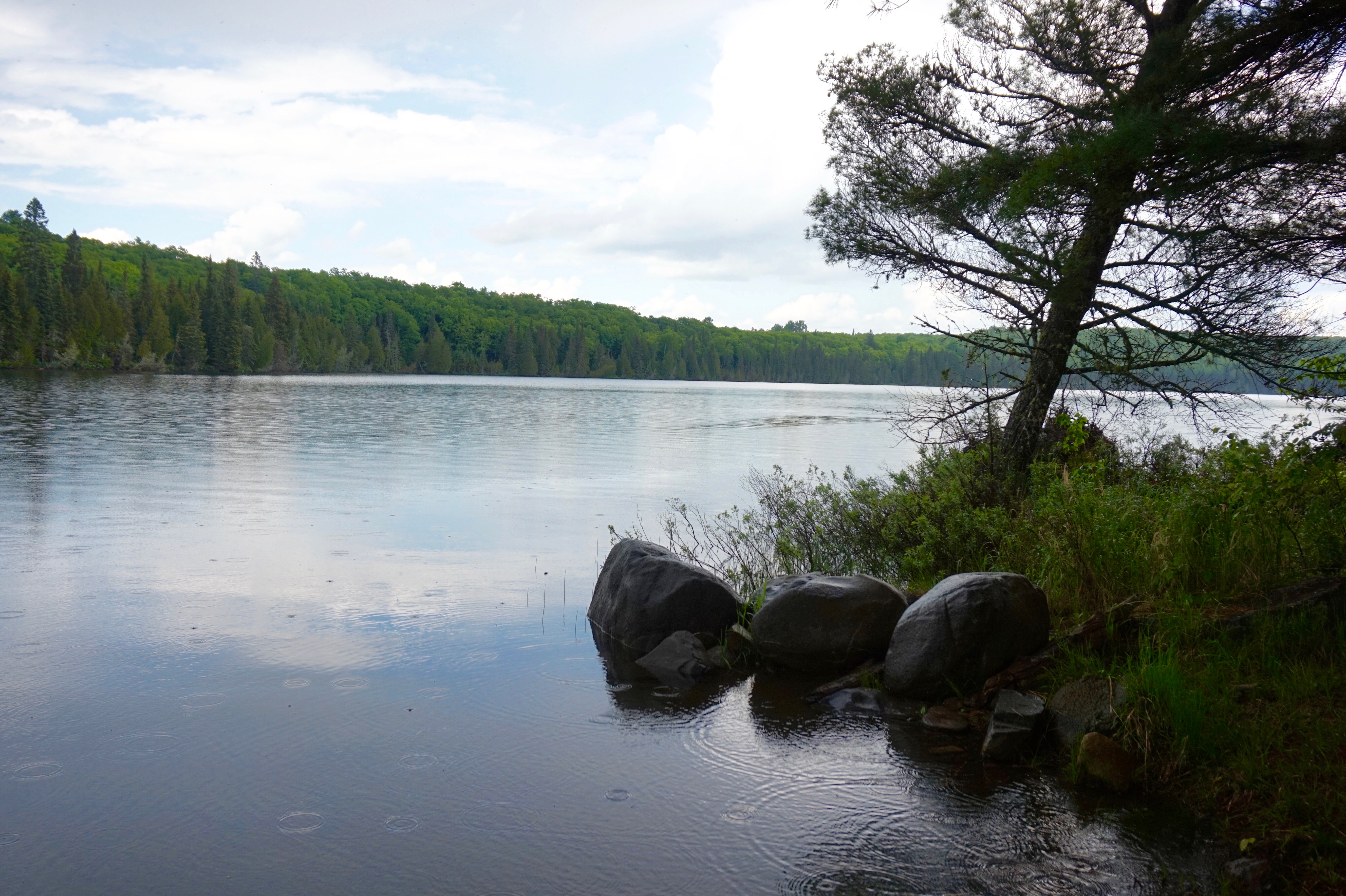 A view of a lake in Grand Portage, Minnesota