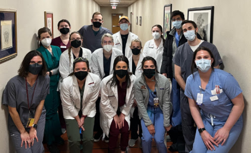 SAVMA Anatomy lab veterinary and medical faculty, staff, and students